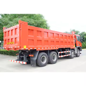 Offre Spéciale Shacman RHD X3000 d'<span class=keywords><strong>occasion</strong></span> 8X4 12 roues arrière orange camion à benne basculante à cabine plate Euro 2 camion à benne lourde diesel - Product Image 3