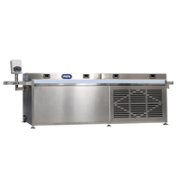 Nouvelle machine automatique de tempérage et de fusion du chocolat fabriquée en Chine, 8 kg/15 kg/30 kg, mini machine de recouvrement, haute productivité, CE