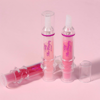 Forme de tube d'injection repulpante pour lèvres populaires formule végétalienne extrait de piment sans cruauté brillant pour les lèvres remplisseur de lèvres