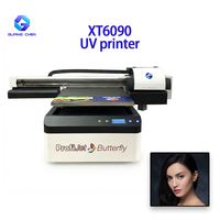 Imprimante à plat UV XT6090 600x900mm avec têtes d'impression Epson XP600 pour l'impression personnalisée sur acrylique, bois, métal, plastique, PVC, cuir, cadeaux