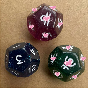 ลูกเต๋าหลายหน้า12ด้านโหราศาสตร์บอร์ดเกมไพ่ทาโรต์ลูกเต๋าทำนายกลุ่มดาว - Product Image 2