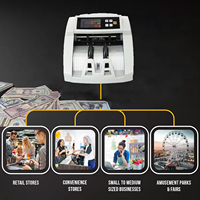 Huaen A16 nouveau billet de banque multi-devises le moins cher avec IR,UV,MG LCD compteur de billets Machine de comptage d'argent
