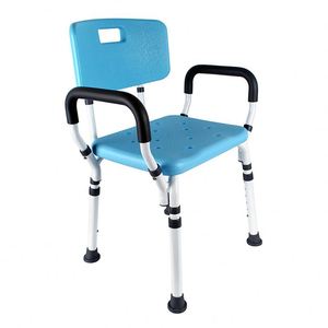 Disabled Bathing Chair Aluminum Alloy Shower Chair Non-Slip <b>Height</b>-<b>Adjustable</b> Portable Bath <b>Stool</b> Seniors Pregnant Women China - Product Image 4