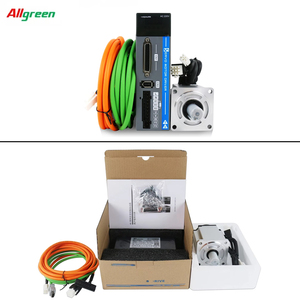 High <b>Torque</b> Servo Motor 60mm 400W 220V 2.5A 1.27N.m 3000RPM 23bit Absolute Value Servo Motor Kit 60M01330B +LC10P-400 - Product Image 5