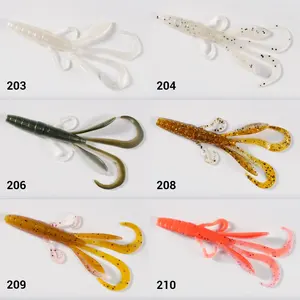9.5cm 5g créature crevettes appâts souples Jig remorque craws nageur Wobbler appâts artificiels écrevisse <span class=keywords><strong>leurre</strong></span> pour bar pêche <span class=keywords><strong>leurre</strong></span> - Product Image 3