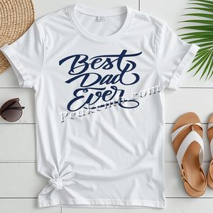 Diseño de Transferencia de Calor con Plastisol Termoadhesivo, Impermeable, Lavable, Listo <span class=keywords><strong>para</strong></span> Planchar, con la Frase '<span class=keywords><strong>Mejor</strong></span> Papá <span class=keywords><strong>del</strong></span> Mundo', <span class=keywords><strong>para</strong></span> Prendas <span class=keywords><strong>del</strong></span> Día <span class=keywords><strong>del</strong></span> <span class=keywords><strong>Padre</strong></span> - Product Image 1