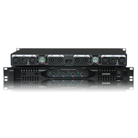 Amplificateur de puissance numérique de classe D à 4 canaux BHA D4300, amplificateur de puissance professionnel 4CH pour haut-parleur de scène, système audio de conférence KTV, OEM