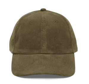 Casquette de camionneur en velours côtelé à 6 panneaux avec logo personnalisé, œillets, respirants, réglables, protection solaire, casquette de golf pour le sport en extérieur - Product Image 3