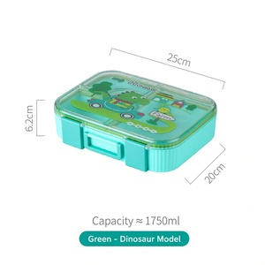La nouvelle boîte à lunch amusante pour enfants en 2026 est une boîte à lunch en plastique scellée qui peut être chauffée au micro-ondes - Product Image 5