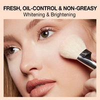 MSHASHAN Poudre Visage Mini Matte Poudre Compacte Riz Huile Controle Setting Powder Maquillage