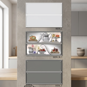 Accesorios de cocina HD impreso brillante 30x45cm azulejos de pared de cerámica 300x450mm 12x18 pulgadas decoración de pared Interior sin aceite - Product Image 1