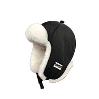 Casquette d'hiver pour homme et femme, imperméable, avec oreillettes en fourrure, style bombardier, aviateur, design élégant, pour le sport et la pêche