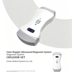 Escáner de Ultrasonido Doppler a Color Veterinario Portátil de Mano, Máquina de Ultrasonido B para Mascotas con Doble Sonda, Admite Personalización - Product Image 3