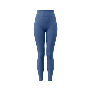 Pantalon de yoga sans couture en nylon respirant pour femme, taille haute, effet push-up, couleur unie, séchage rapide, pour fitness et sport - Product Image 6