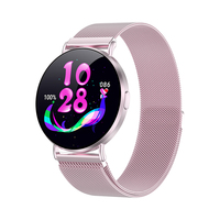 2024 Smartwatch KM88 Pantalla AMOLED de 1,32 pulgadas Interfaz dinámica 3D Superdelgada Pulsera de fitness de 1,32 pulgadas Rastreador Gloryfit pro
