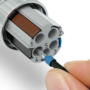 IP67 không thấm nước M8 kết nối 4pin đồng vỏ nhựa thẳng phải Angled ren khớp nối nam nữ Plug-Power kết nối - Product Image 4