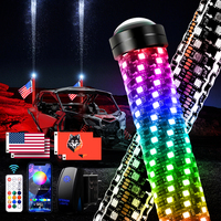 Luces LED Láser Tipo Antena Duraderas para Todoterreno 2026 con Control Remoto por Aplicación, Luces Láser sin Antena para UTV ATV RZR