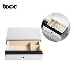 Cassaforte a cassetto scorrevole a scomparsa per la casa, ad alta sicurezza con impronta digitale e password, in metallo, per gioielli/denaro, da armadio - Product Image 2