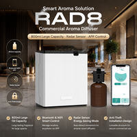 Diffuseur d'arômes professionnel intelligent sans eau, silencieux, avec contrôle par application, luxe, 800 ml, pour usage commercial