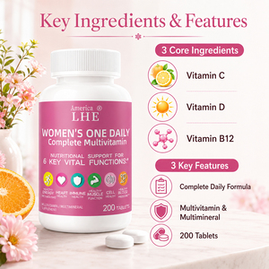 Multivitamínico Diario Shecome para Mujeres, Multivitamínico Completo, Mejora el Sistema Inmunológico, Suplemento Multivitamínico Herbal - Product Image 4