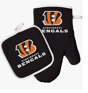 Atlanta falcons 32 nflteams Chất lượng cao nhà bếp nướng dệt thiết lập tùy chỉnh Lò nướng Mitt và nồi chủ đặt nấu ăn máy chủ - Product Image 6