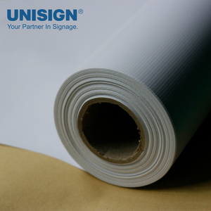 Material de Impresión para Pósteres Publicitarios de 340gsm-680gsm, Rollo de Lona Flexible Retroiluminada y Frontalmente Iluminada de Vinilo de PVC de 13oz - Product Image 2