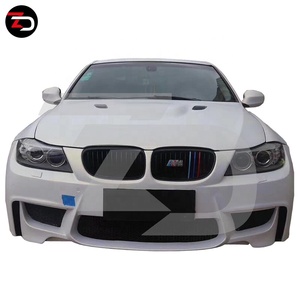 Vente flash : Pare-chocs avant style 1M avec lèvre avant en fibre de carbone pour BMW Série 3 310 <span class=keywords><strong>320</strong></span> 325 (2005-2012) - Product Image 4