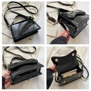 Vintage Ladies PU Leather Messenger Shoulder <b>Bag</b> Solid Color Handbags Stylish Small <b>Crossbody</b> <b>Bags</b> Women New Fashion - Product Image 6