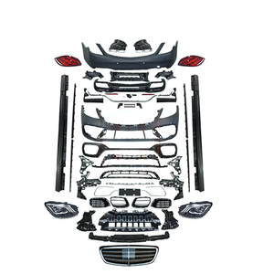 ชุดแต่งรอบคันสำหรับ Mercedes Benz W222 ปี 2014 ขึ้นไป อัพเกรดเป็น <span class=keywords><strong>S63</strong></span> <span class=keywords><strong>AMG</strong></span> <span class=keywords><strong>2022</strong></span> เป็น S65 <span class=keywords><strong>AMG</strong></span> เป็น S450 กันชนรถยนต์สำหรับ W222 ขายตรงจากโรงงาน - Product Image 1