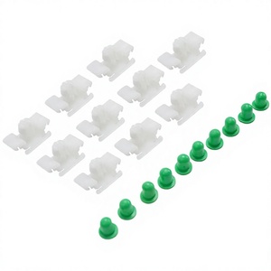 Clips en Nylon Aupin pour garnitures de protection de porte de voiture BMW 51132251394, Installation facile, plastique POMPP - Product Image 2