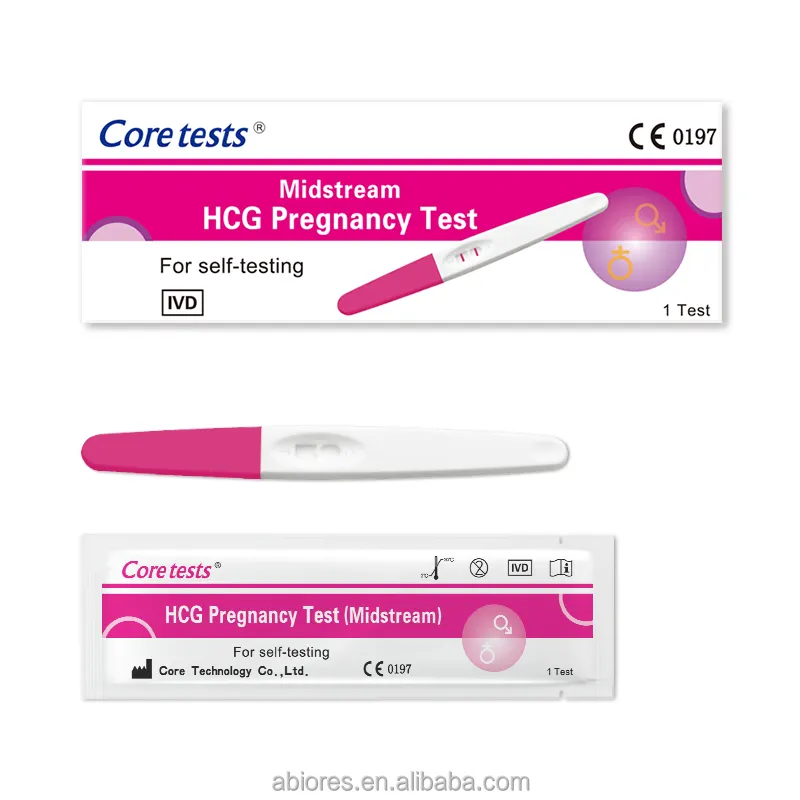 Coretests Zwangerschapstest Urineteststrip Voor Thuisgebruik En Zelftesten