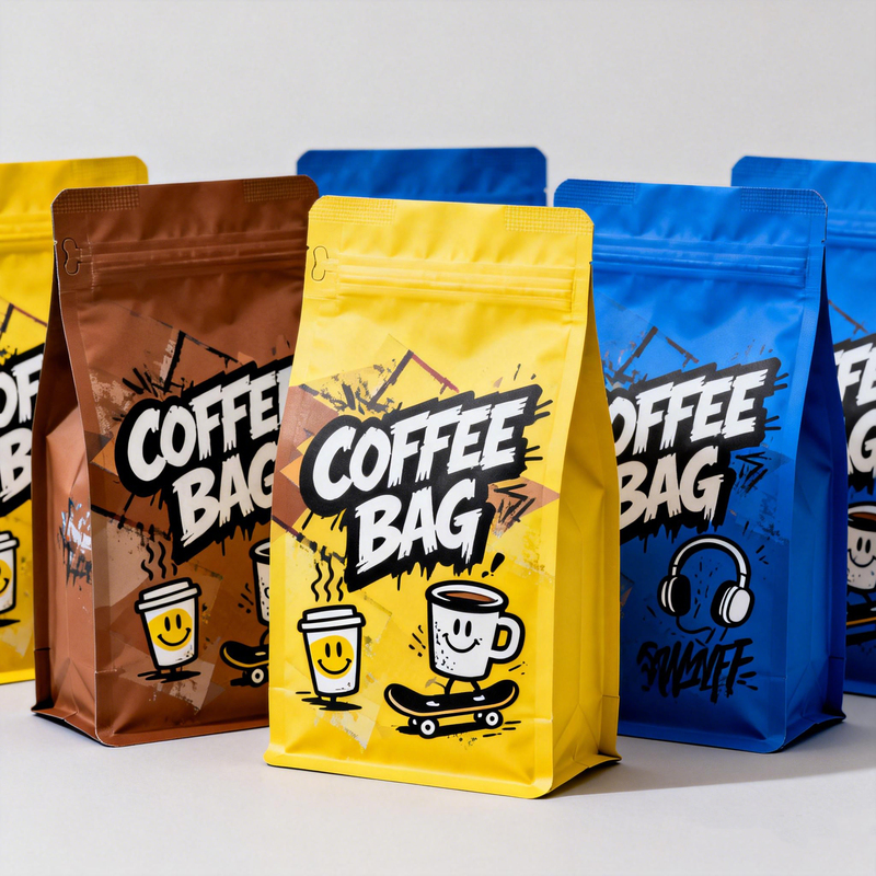 250g Wholesale Custom Printed Design Coffee