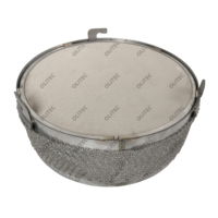 Convertisseur catalytique d'oxydation de moteur diesel pour convertisseur catalytique SCANIA DOC 2179951 2179951 convertisseur catalytique en cordiérite