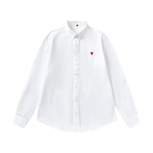 Chemise habillée décontractée pour <span class=keywords><strong>homme</strong></span> en 100 % coton, manches longues, anti-plis, respirante, taille 5XL, idéale pour le printemps – Très prisée à <span class=keywords><strong>Paris</strong></span> - Product Image 2