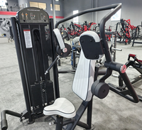 Machine à traction assis avec poids sélectionnables pour entraînement musculaire à domicile, équipement de fitness à charge par broche