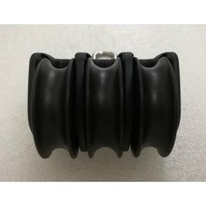 Poulie rotative à trois roues Master BP-3505F pour yacht/bateau à voile, diamètre de roue 35 mm, diamètre de câble 8 mm, quincaillerie marine - Product Image 2