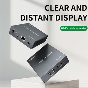 60m KVM <span class=keywords><strong>HDMI</strong></span> Extender thông qua CAT5E/6 cáp USB <span class=keywords><strong>HDMI</strong></span> Extender cho máy tính chuột bàn phím Video hiển thị điều kiện RJ45 đầu ra - Product Image 3