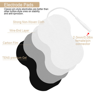 Parche Autoadhesivo de Gel Conductor de 8.9x5.5cm, Reemplazo de Adhesivo No Tejido - Product Image 3