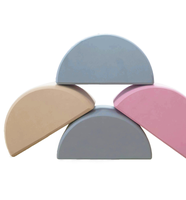 Tapis de Pilates antidérapant avec logo personnalisé, ensemble de poids de cheville, haltères, anneaux de poids, balles de yoga, brique de yoga demi-cercle, tapis de yoga beige