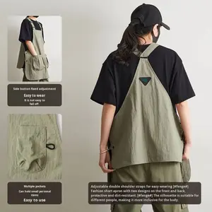 ผ้ากันเปื้อนคอตตอนกันน้ำมันกันคราบอุปกรณ์ครัวปรับแต่งโลโก้ของขวัญได้ - Product Image 2