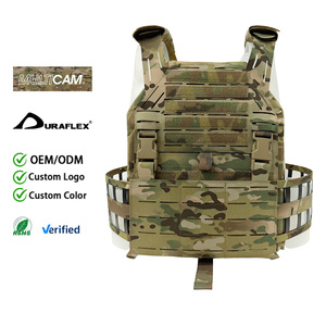 <span class=keywords><strong>Gilet</strong></span> tactique OEM ODM personnalisé, porte-plaques à dégagement rapide, ceinture abdominale, système MOLLE découpé au laser, cadre léger - Product Image 3