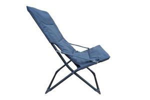 Chaise de patio Chaise de relaxation Chaise longue rembourrée en éponge en acier Chaise longue de loisirs - Product Image 4