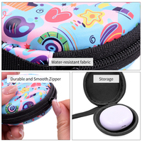 Porte-monnaie personnalisable en EVA imperméable, écologique, de haute qualité, avec fermeture éclair, porte-clés, étui pour écouteurs