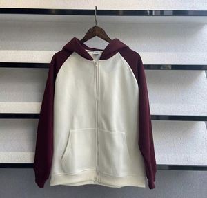 Ventes en gros de sweats à capuche, 2 pièces, 330 g/m², coton et polyester, deux couleurs, motifs imprimés, sweats à capuche bicolores personnalisés pour les équipes - Product Image 3