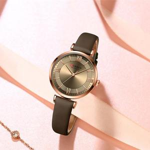 Nouvelle montre pour femme, montre-bracelet en cuir à quartz, montre-bracelet de luxe pour femme, montre mécanique - Product Image 3