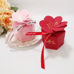 Caja <span class=keywords><strong>de</strong></span> Dulces con Estampado en Caliente, Caja Hexagonal para Chocolates, Caja Pequeña para Regalos <span class=keywords><strong>de</strong></span> Boda - Product Image 1