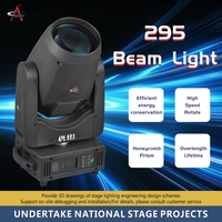 Luz Móvil Sharpy Beam de 380W con 8 Prismas, Control RDM, Clasificación IP20, para DJ, Discoteca, Club, Boda, Espectáculo, Concierto, Iluminación de Escenario