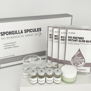 <span class=keywords><strong>Bio</strong></span> Microneedling Resurfaçage Réparation Set Avec Crème De Restauration Intensive Masque Enzyme Spongilla Spicules Éponge Extrait Poudre <span class=keywords><strong>B</strong></span> - Product Image 2