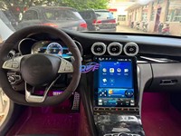 Autoradio Android pour Mercedes-Benz Classe C GLC W205 X253 2015 2022, Carplay, écran LCD, tableau de bord, unité principale automobile, moniteur, mise à niveau