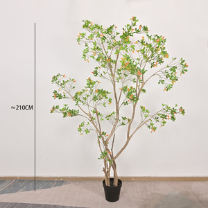 Arbre de Gardenia Artificiel 160CM, Plante en Pot pour Décoration Intérieure, Maison, Bureau et Espaces Commerciaux, Personnalisation OEM ODM - Product Image 4